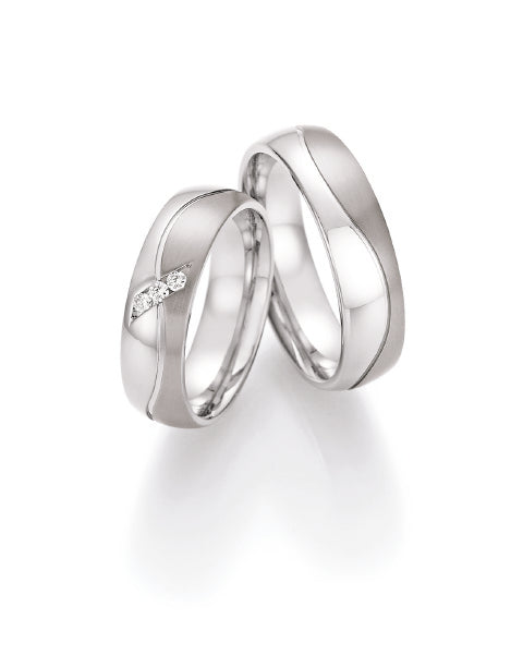 Produktbild: Nowotny Collection Ruesch Eheringe Titan Avantgarde 77/21150/060-77/21160/060