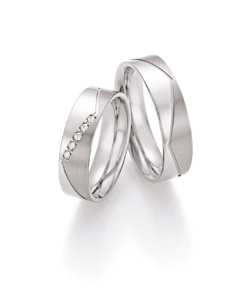 Produktbild: Nowotny Collection Ruesch Eheringe Titan Avantgarde 77/21170/060-77/21180/060