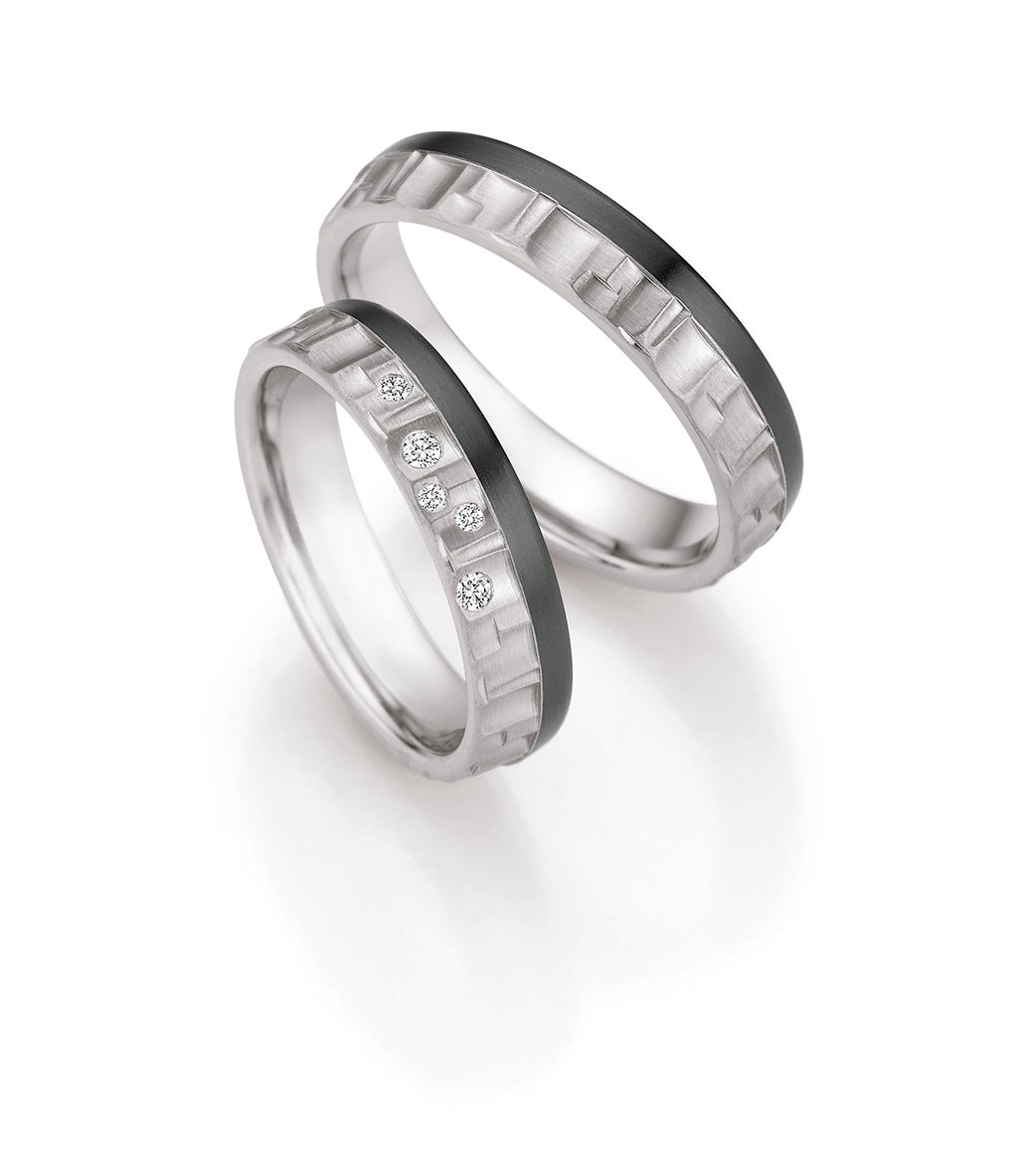 Produktbild: Collection Ruesch White Style Titan Zirkonium 79-10070-10080