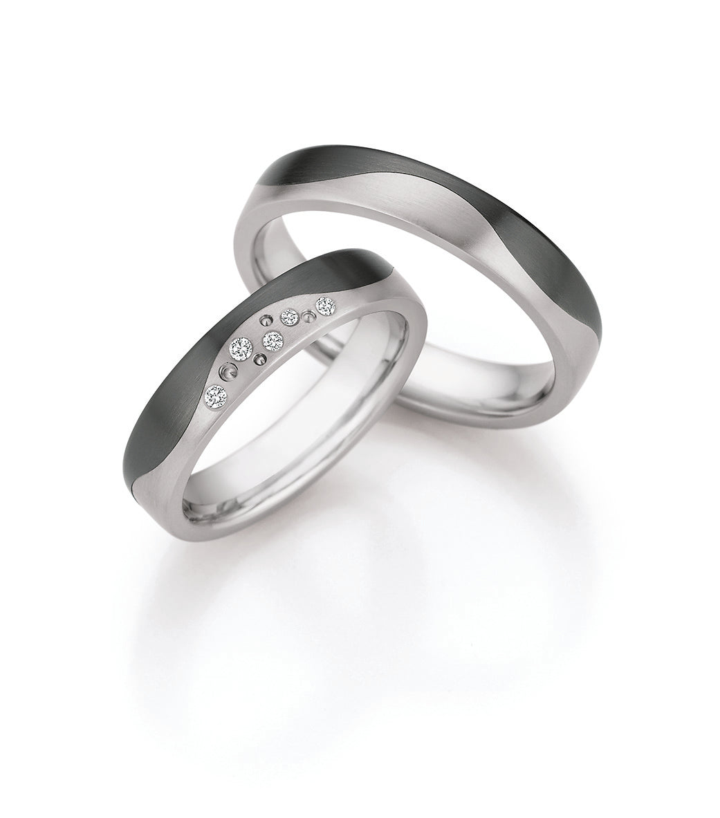 Produktbild: Collection Ruesch White Style Titan Zirkonium 79-10090-10100