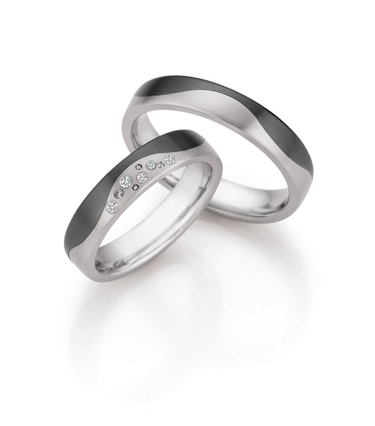 Produktbild: Collection Ruesch White Style Titan Zirkonium 79-10090-10100