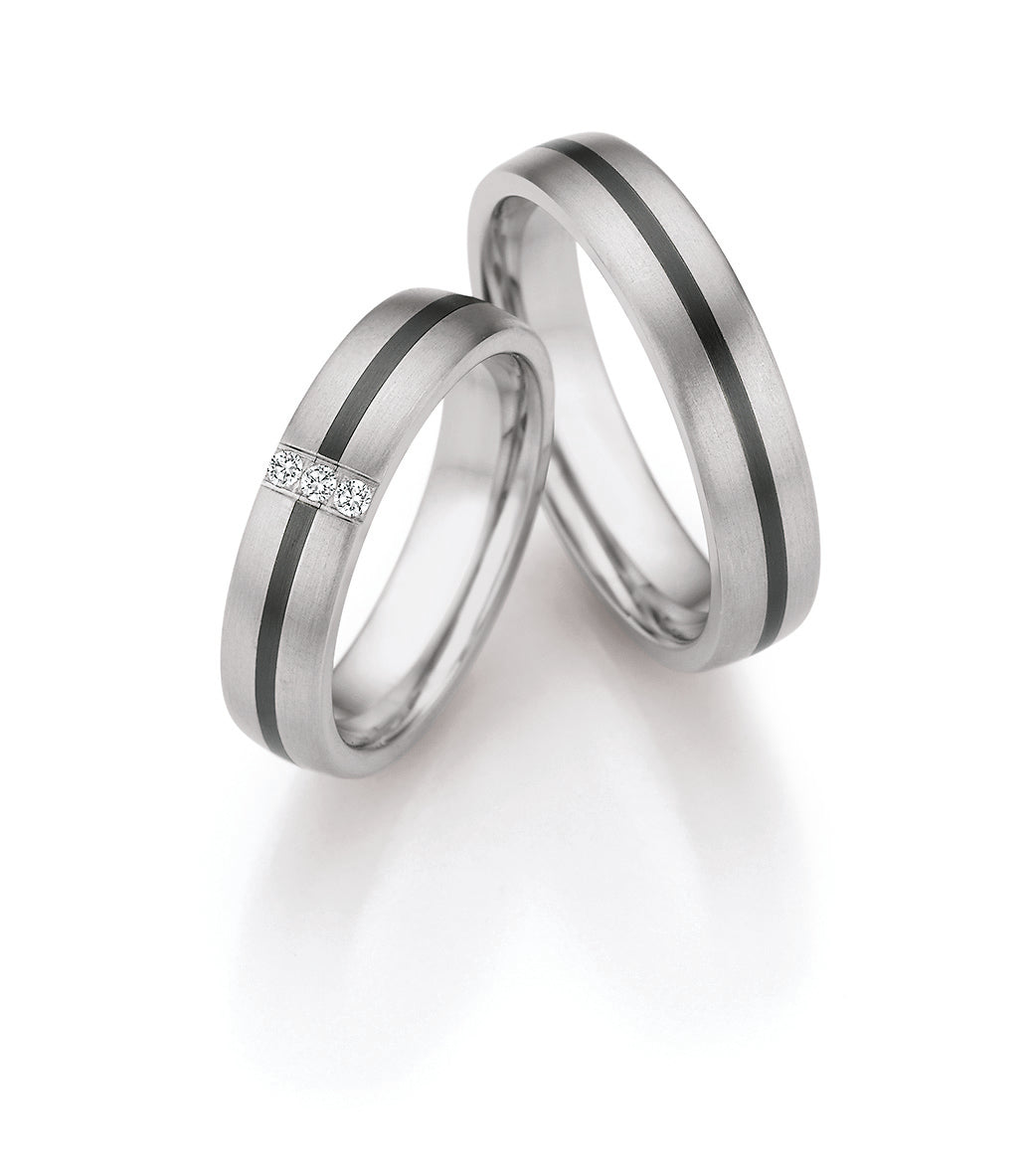 Produktbild: Collection Ruesch White Style Titan Zirkonium 79-10130-10140