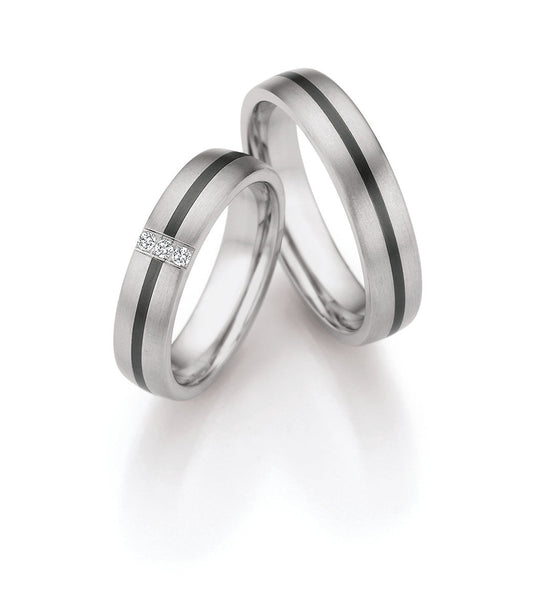 Produktbild: Collection Ruesch White Style Titan Zirkonium 79-10130-10140