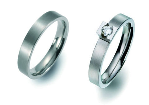 Produktbild: TitanFactory Trauringe/Eheringe   51812-51676B