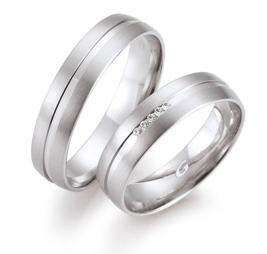 Gettmann Eheringe Happy Love Collection 8349/50