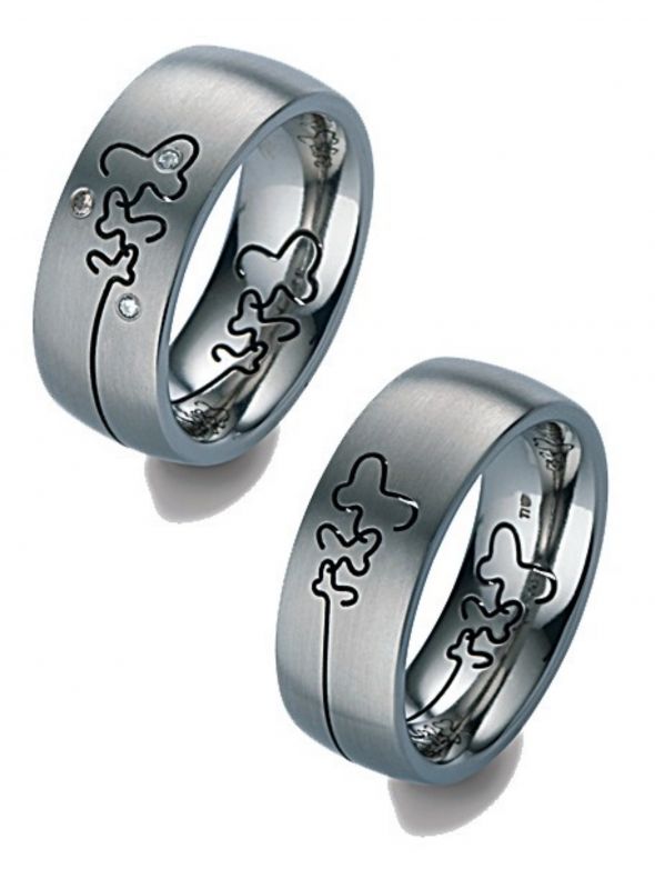 Produktbild: TitanFactory Trauringe/Eheringe 51869-51857B