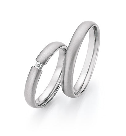 Produktbild: Nowotny Collection Ruesch Eheringe Steel Magic 88/23030-88/23040