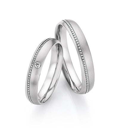 Produktbild: Nowotny Collection Ruesch Eheringe Steel Magic 88/23090-88/23100