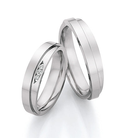 Produktbild: Nowotny Collection Ruesch Eheringe Steel Magic 88/23110-88/23120