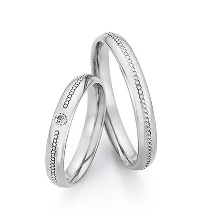 Produktbild: Nowotny Collection Ruesch Eheringe Steel Magic 88/23130-88/23140