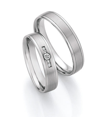 Produktbild: Nowotny Collection Ruesch Eheringe Steel Magic 88/23150-88/23160