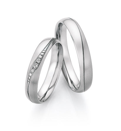 Produktbild: Nowotny Collection Ruesch Eheringe Steel Magic 88/23170-88/23180