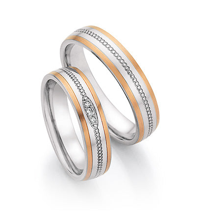 Produktbild: Collection Ruesch Edelstahl/Gold Nowotny 88/24090-88/24100