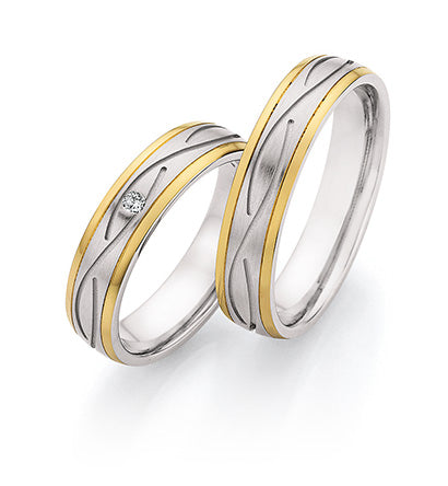 Produktbild: Collection Ruesch Edelstahl/Gold Nowotny 88/24130-88/24140