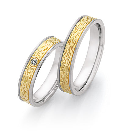 Produktbild: Collection Ruesch Edelstahl/Gold Nowotny 88/24170-88/24180