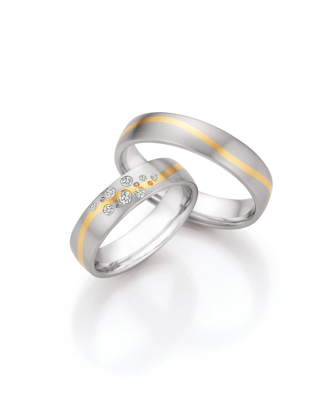 Produktbild: Collection Ruesch White Style Steel & Gold Elegance 88 / 25030-40