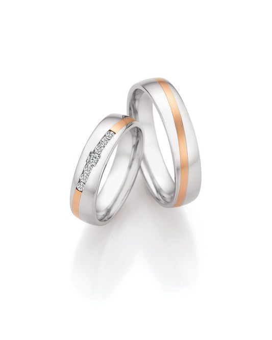 Collection Ruesch White Style Steel & Gold Elegance 88/25070-80
