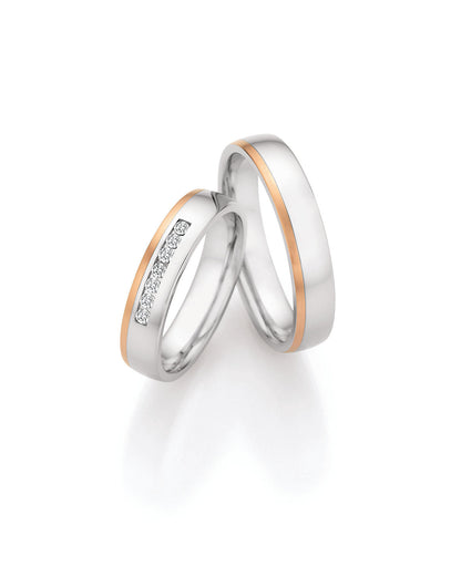 Produktbild: Collection Ruesch White Style Steel & Gold Elegance 88/25110-120