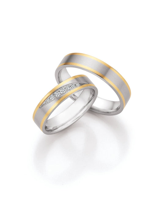 Produktbild: Collection Ruesch White Style Steel & Gold Elegance 88/25170-180