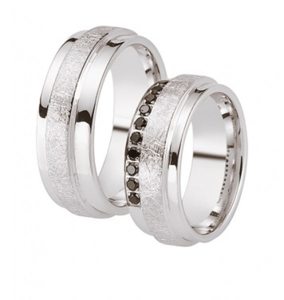 Produktbild: Schwarz Eheringe/Trauringe Luxury Argentum 925-118