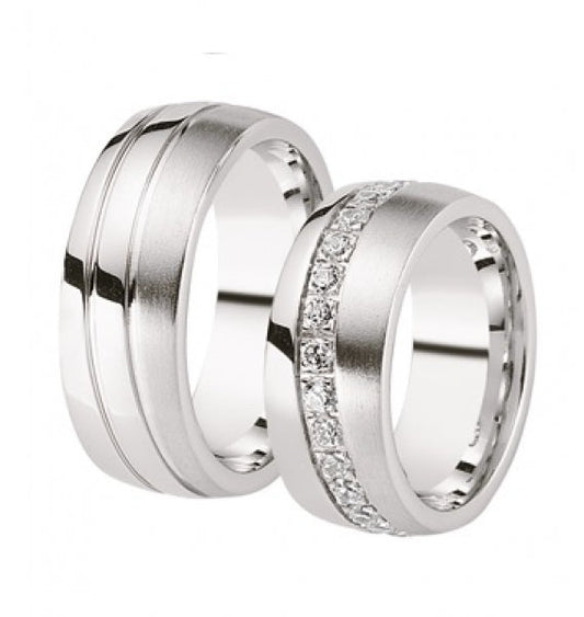 Produktbild: Schwarz Eheringe/Trauringe Luxury Argentum 925-119