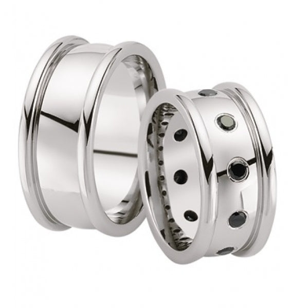 Produktbild: Schwarz Eheringe/Trauringe Luxury Argentum 925-120