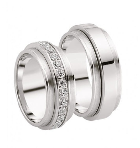 Produktbild: Schwarz Eheringe/Trauringe Luxury Argentum 925-121