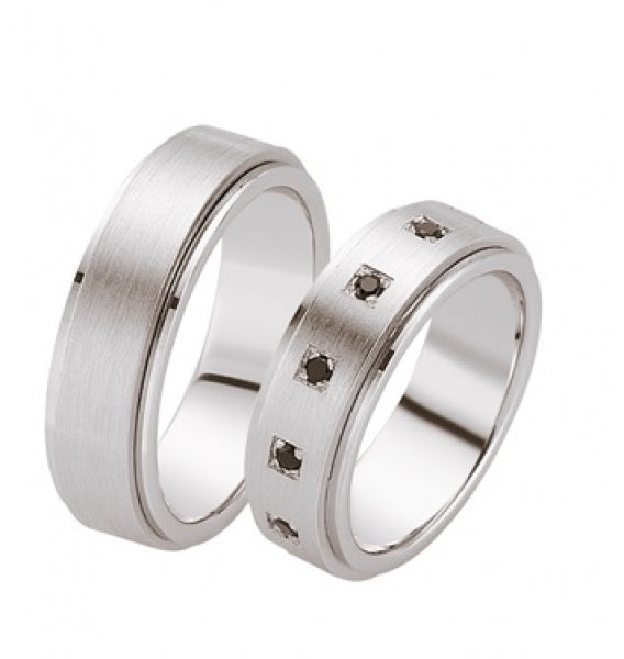 Produktbild: Schwarz Eheringe/Trauringe Luxury Argentum 925-126