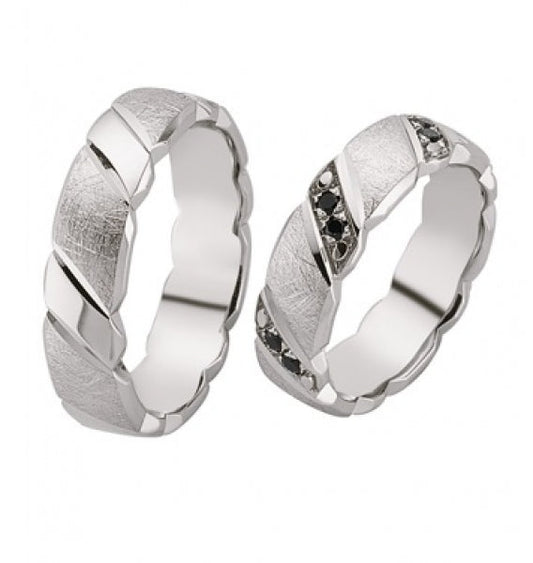 Produktbild: Schwarz Eheringe/Trauringe Luxury Argentum 925-127