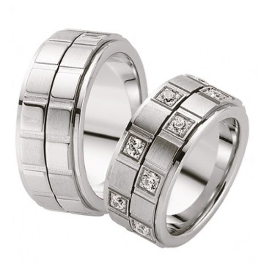 Produktbild: Schwarz Eheringe/Trauringe Luxury Argentum 925-132