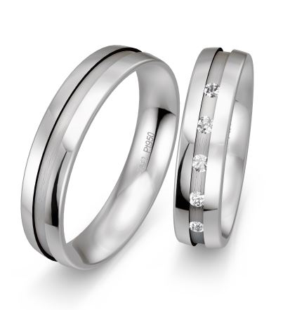 Breuning Platin Design Trauringe 48/09088-48/09089