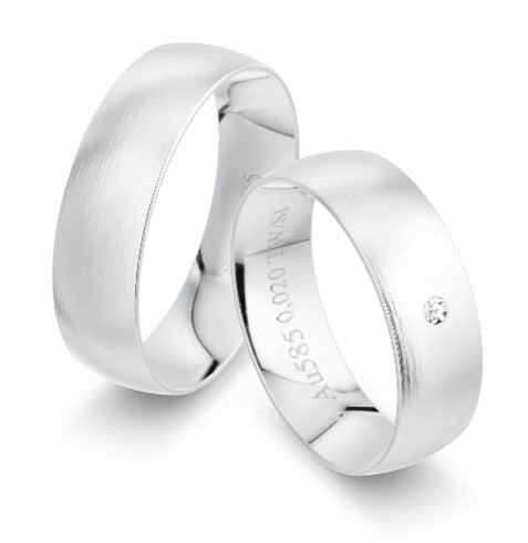 Hochzeitstrauringe Eheringe Klassik 6.0 mm