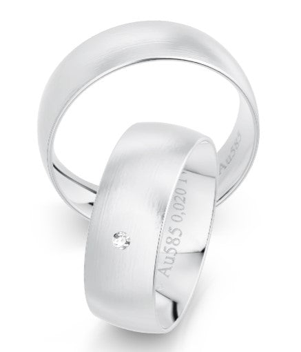 Hochzeitstrauringe Eheringe Klassik 7.0 mm