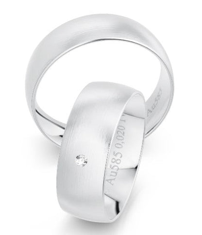 Hochzeitstrauringe Eheringe Klassik 7.0 mm