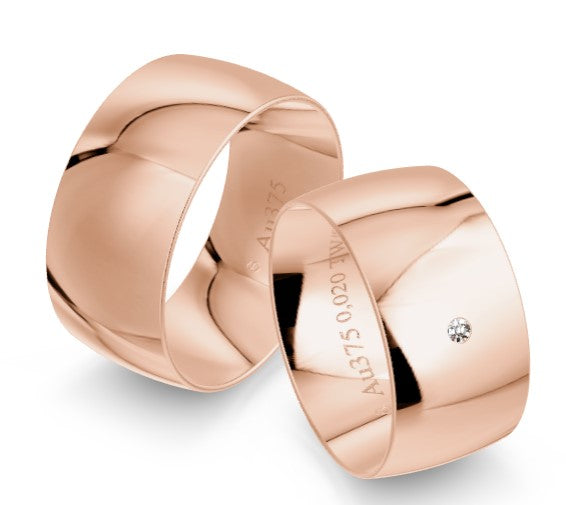 Trauringe Klassik 10.0 mm Hochzeitstrauringe