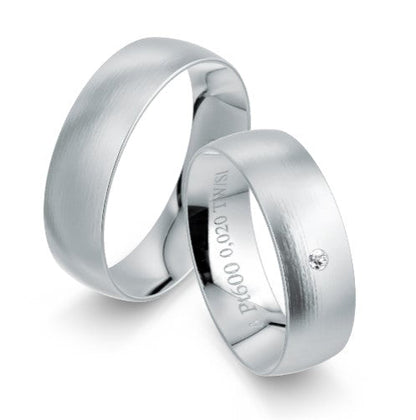 Hochzeitstrauringe Eheringe Klassik 6.0 mm