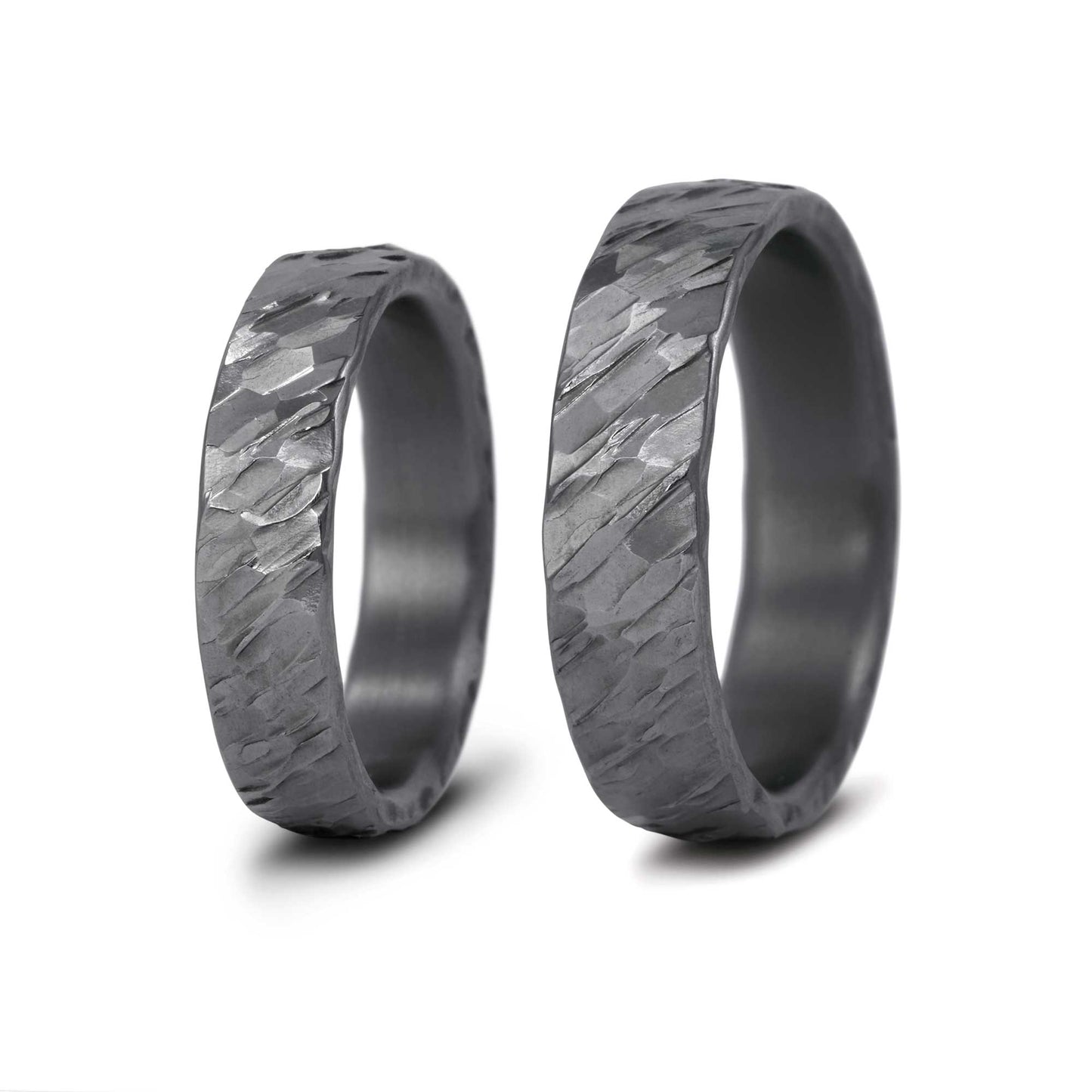 Tantal Eheringe Facette 5+6 mm breit