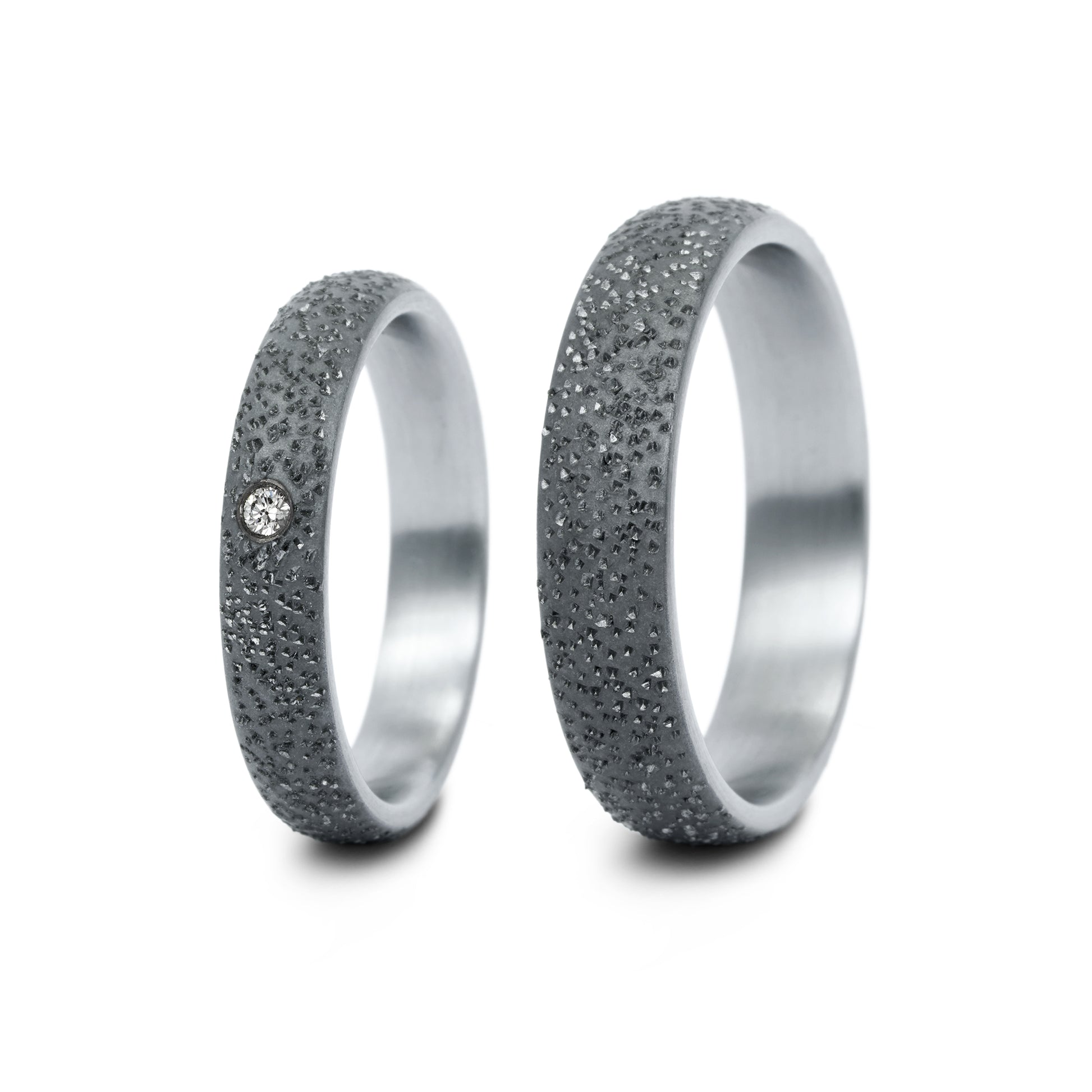Produktbild: Tantalum Magic Tantal Sand P1  1x0.016ct. Trauringe