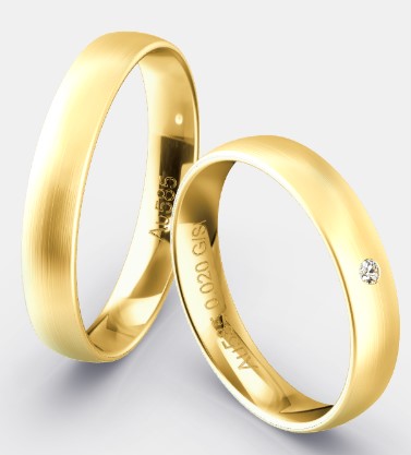 Hochzeitstrauringe Eheringe Klassik 4.0 mm