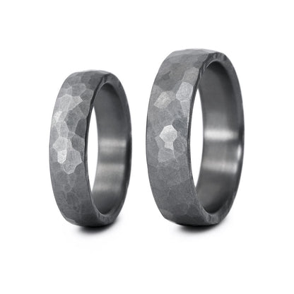 Produktbild: Tantal Eheringe Hammerschlag