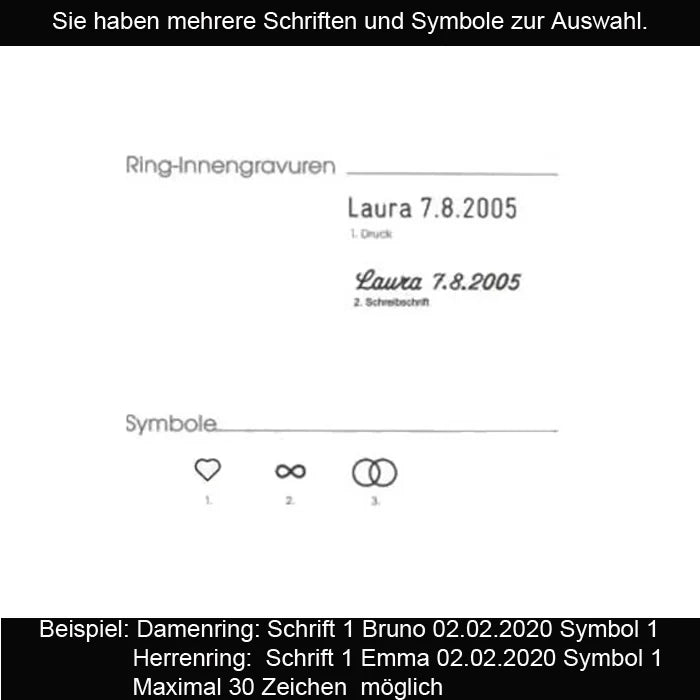 Gravur/Schriften