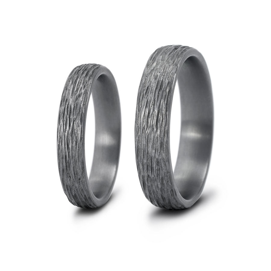 Tantal Trauringe 4+5 mm Knorke