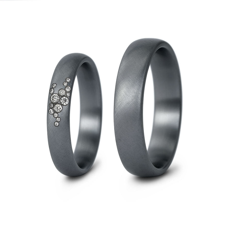 Tantal Eheringe P1 4+5 mm 15 Brill. 0.076ct.
