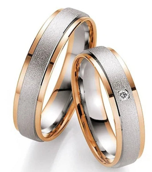 Nowotny Collection Ruesch Trauringe Heaven Number Seven Bicolor 66/20210-050-66/20220-050