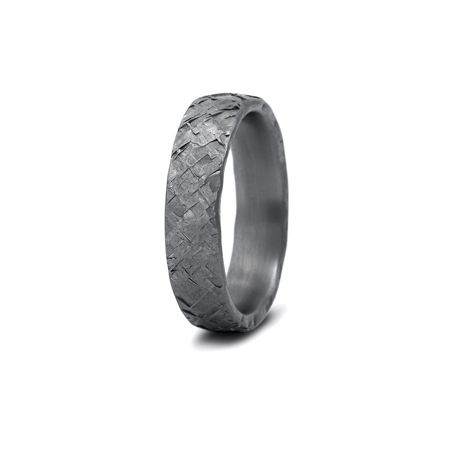 Tantal Trauringe  5+6 mm Oktaeder