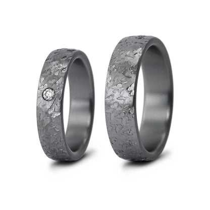 Produktbild: Tantal Eheringe Schmetterring