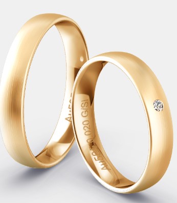 Hochzeitstrauringe  Klassik 4.0 mm