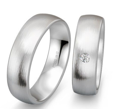 Breuning Platin Design Trauringe 48/09068-48/09069