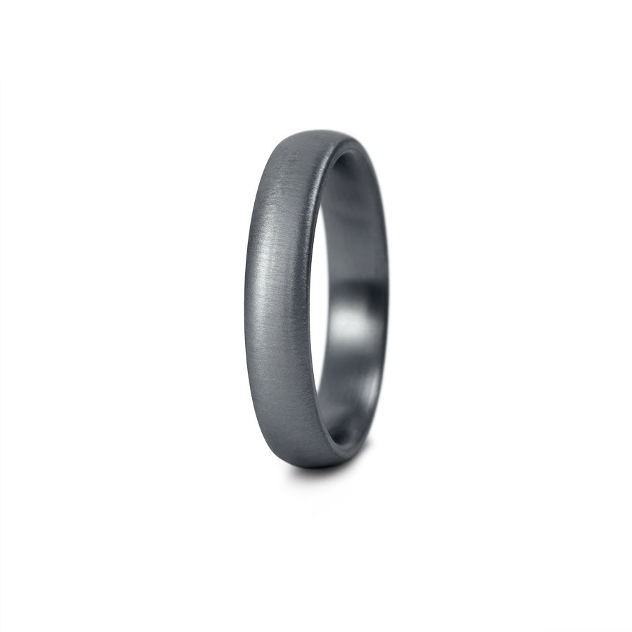 Tantal Trauringe P1 4+5 mm Quermatt