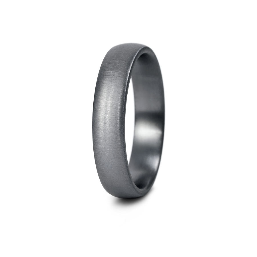 Tantal Trauringe P1 4+5 mm Quermatt